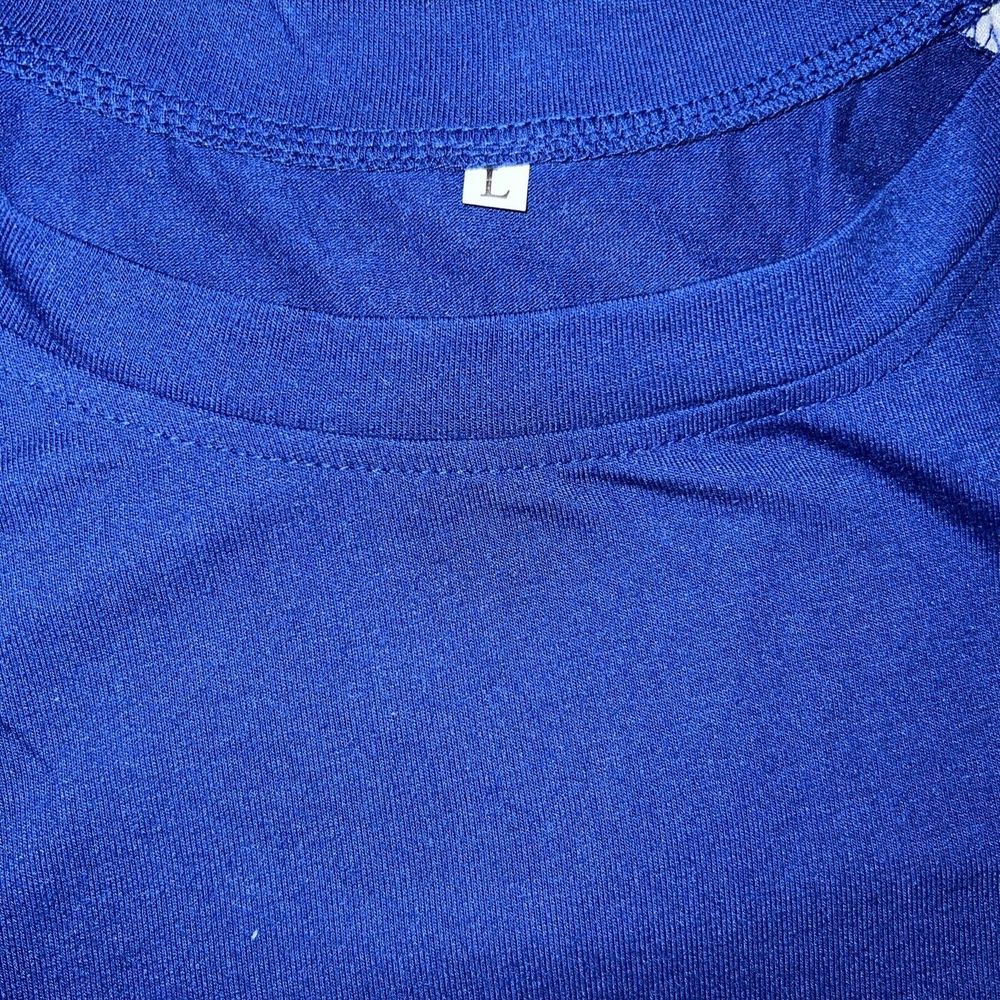 Womens Long Sleeve Tunic Crewneck Colorblock Striped Tee Shirt Size Large NWOT - Picture 7 of 8